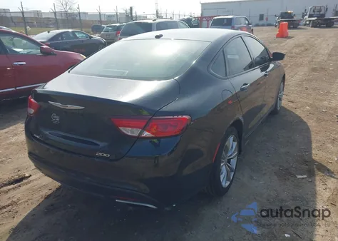 2015 Chrysler 200 S from USA, damaged, VIN 1C3CCCDG2FN606350